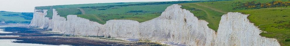 Image showing chalk cliffs